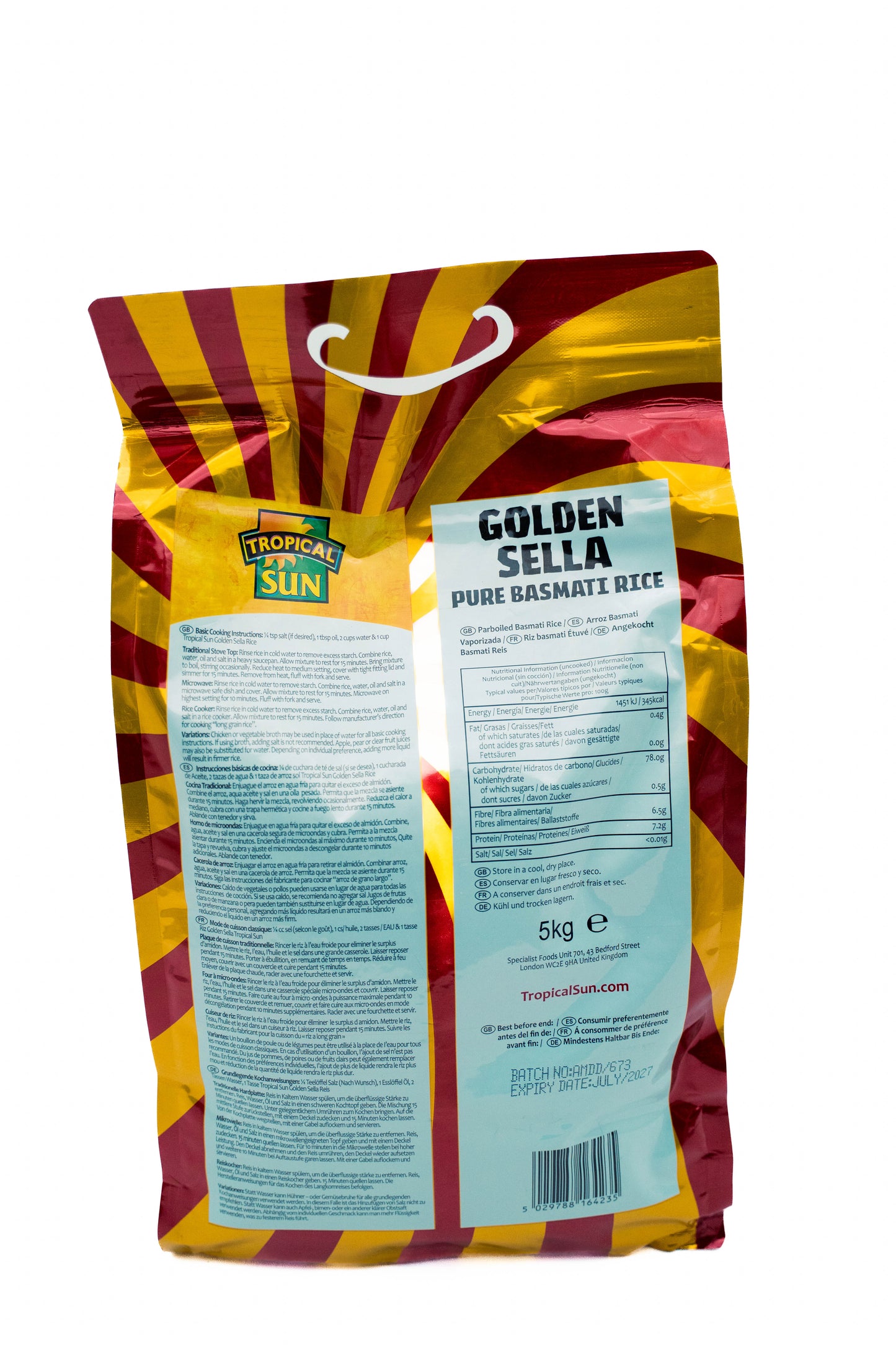 Golden Sella Rice