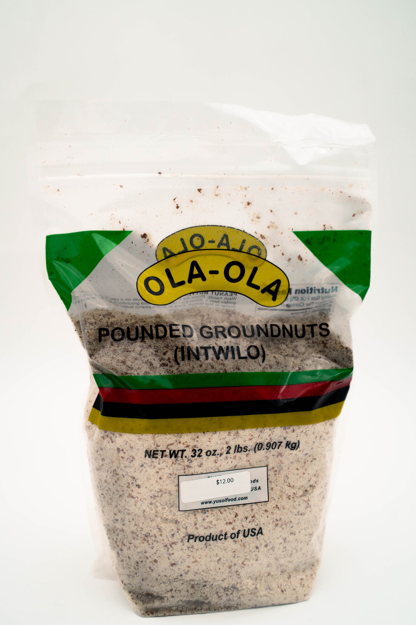 Ola ola Pounded Groundnuts
